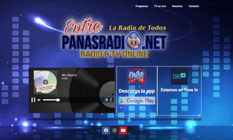 entre panas radio