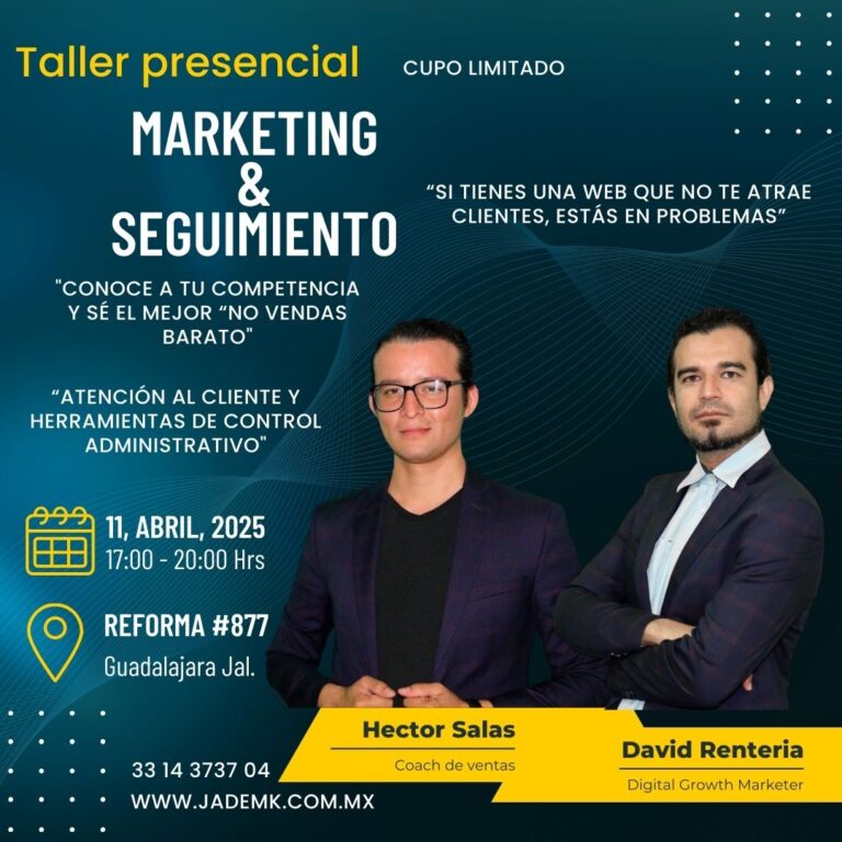 taller de marketing en guadalajara