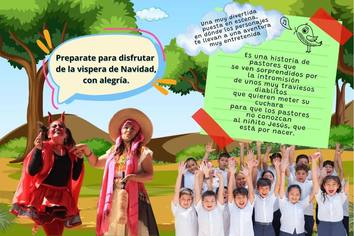 pastorela comica para escuelas