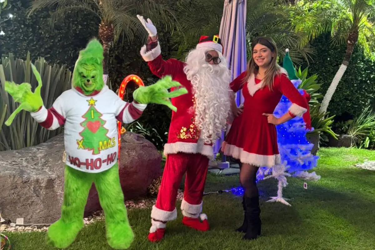 show de santa claus y el grinch